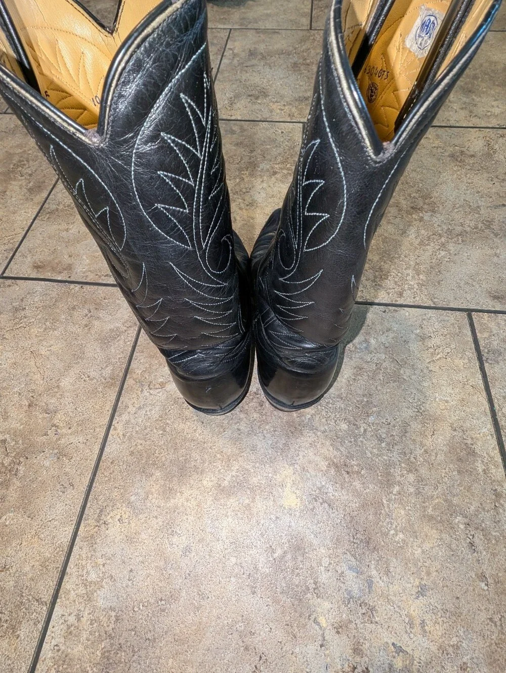 Mason Vintage Leather Boots Men's 10 D 1988
